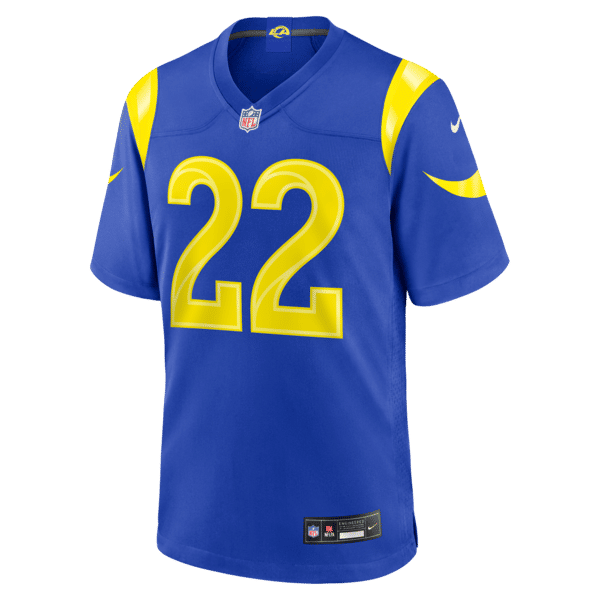Nike Trent McDuffie Los Angeles Rams Game Jersey Royal