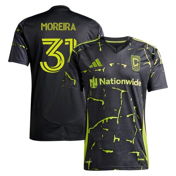 Adidas Steven Moreira Columbus Crew 2025 The Goosebumps Kit Replica Jersey Black