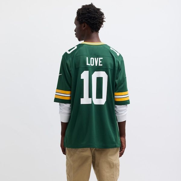 Nike Jordan Love Green Bay Packers Game Jersey Green