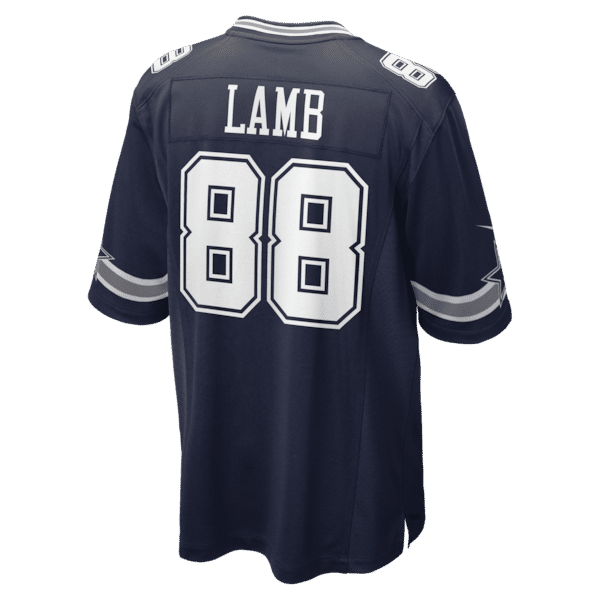 Nike CeeDee Lamb Dallas Cowboys Alternate Game Team Jersey Navy