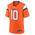 Nike Bo Nix Denver Broncos Game Jersey Orange