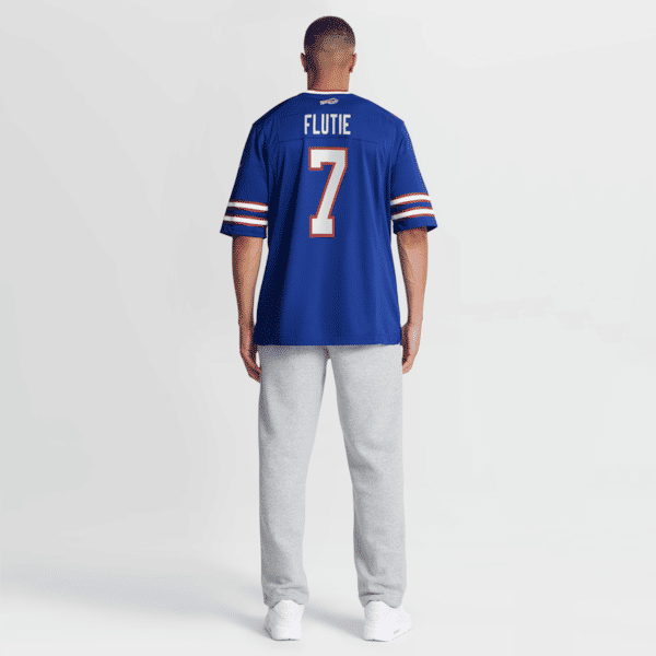 Nike Doug Flutie Buffalo Bills Game Retired Player Jersey Royal