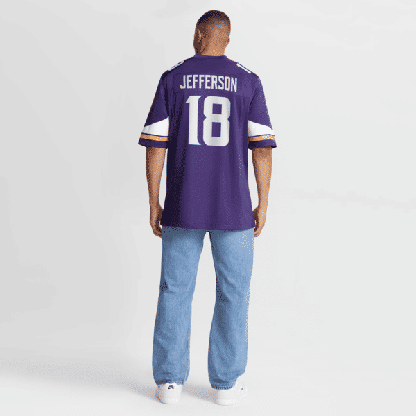 Nike Justin Jefferson Minnesota Vikings Game Jersey Purple
