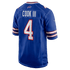 Nike James Cook III Buffalo Bills Game Jersey Royal