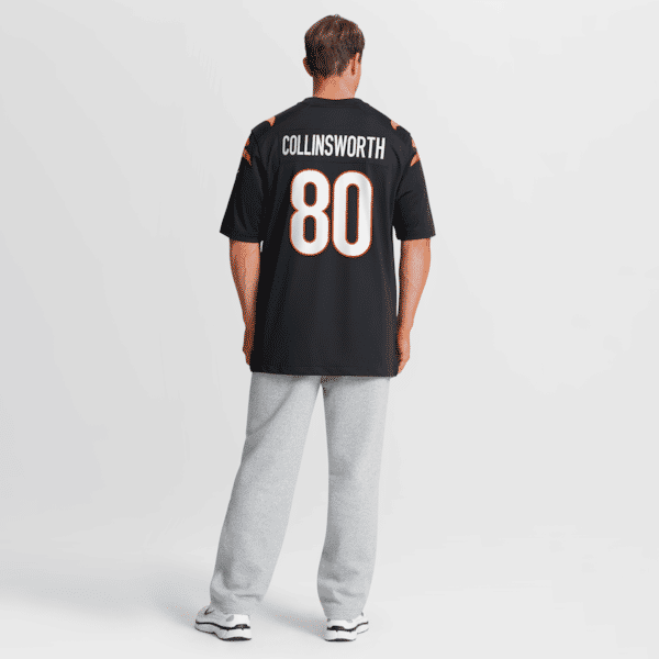 Nike Cris Collinsworth Cincinnati Bengals Team Retired Player Game Jersey Black