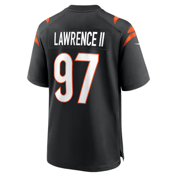 Nike Dexter Lawrence II Cincinnati Bengals Game Jersey Black