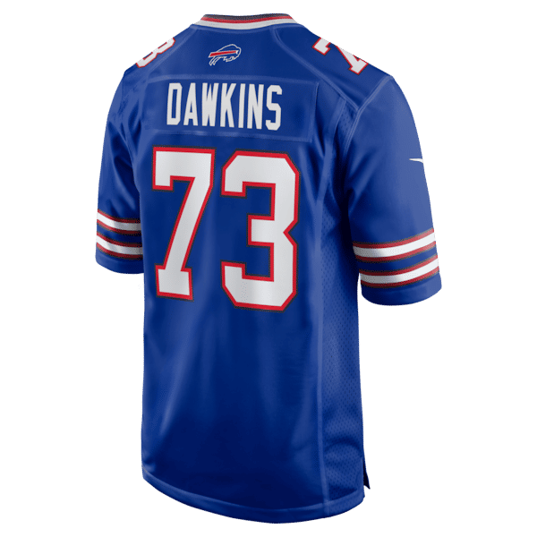 Nike Dion Dawkins Buffalo Bills Game Jersey Royal