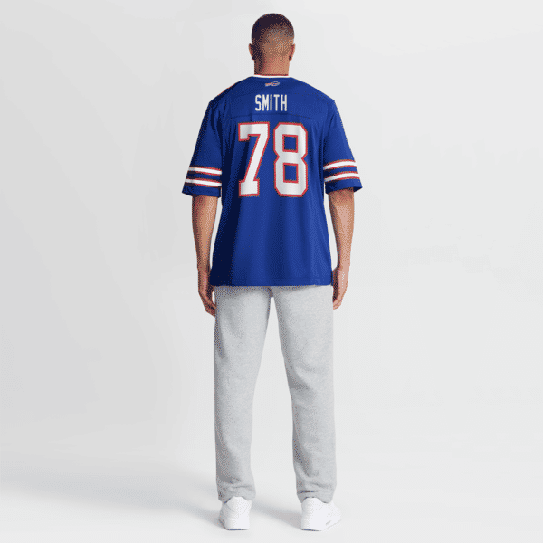 Nike Bruce Smith Buffalo Bills Game Retired Player Jersey Royal