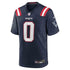 Nike Christian Gonzalez New England Patriots Game Jersey Navy