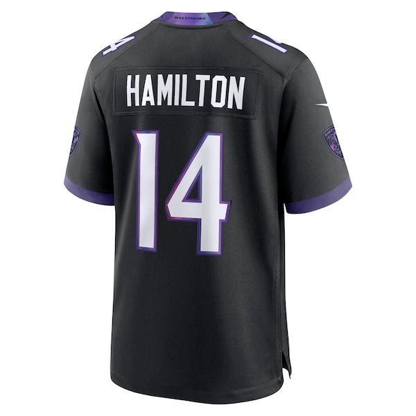 Nike Kyle Hamilton Baltimore Ravens Alternate Game Jersey Black