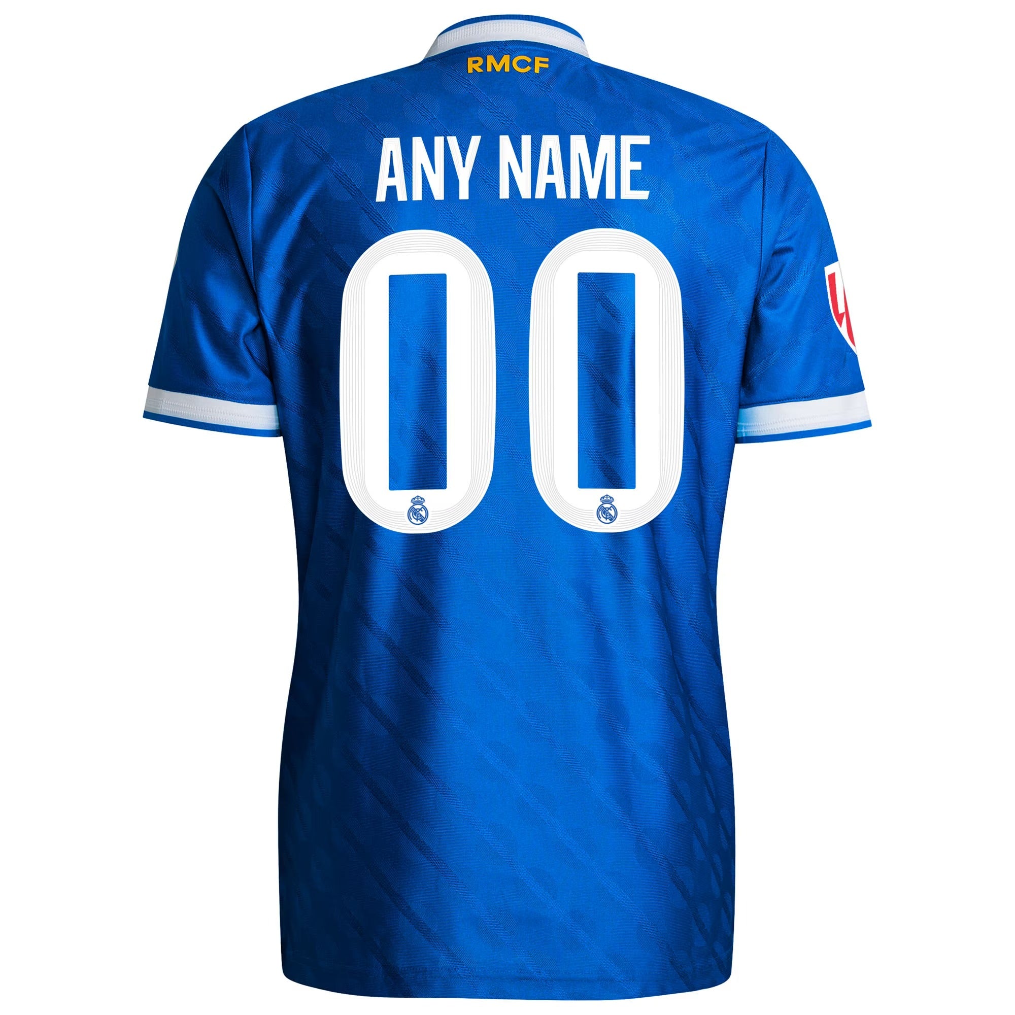 Real Madrid 2025/26 Third Authentic Custom Soccer Shirt - Blue