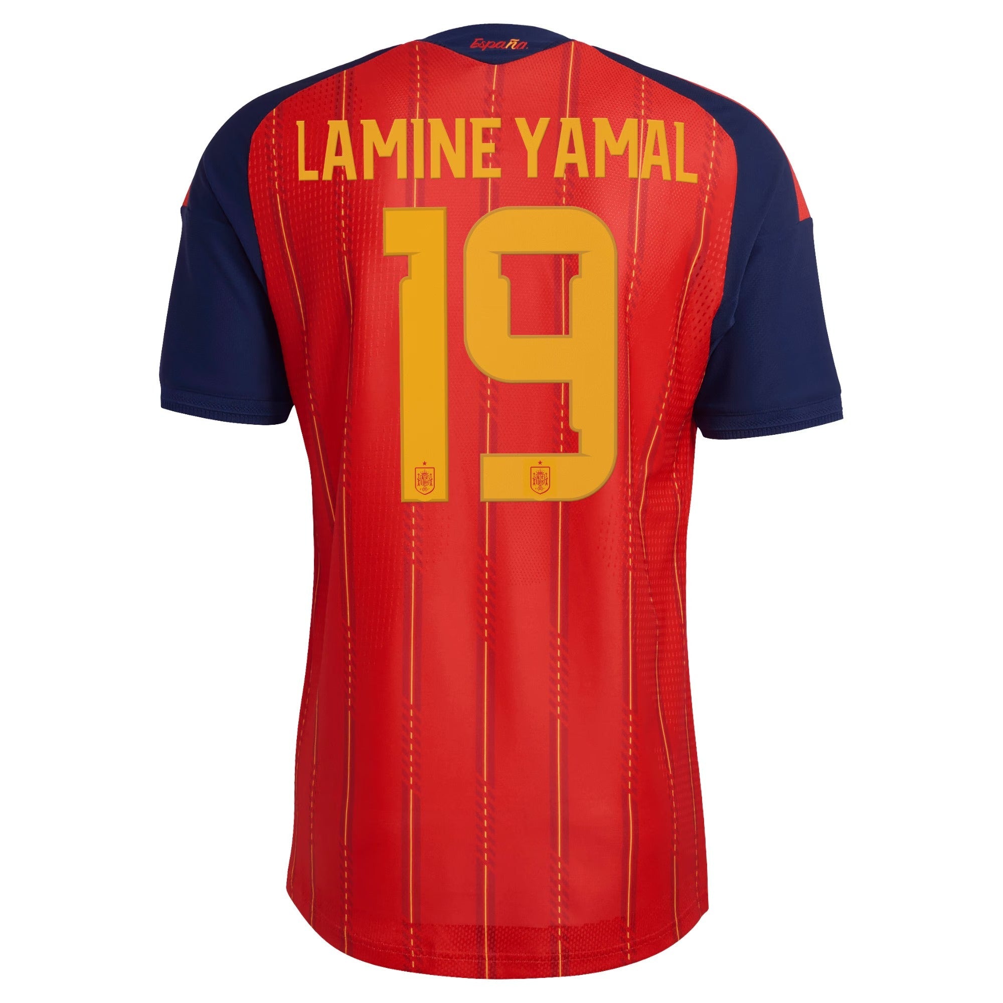 adidas Spain National Team 2026 Home Player Edition Jersey – Lamine Yamal #10 – Red/Yellow