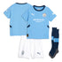 Manchester City Home Minikit 2024-25 Custom Soccer Shirt - Blue