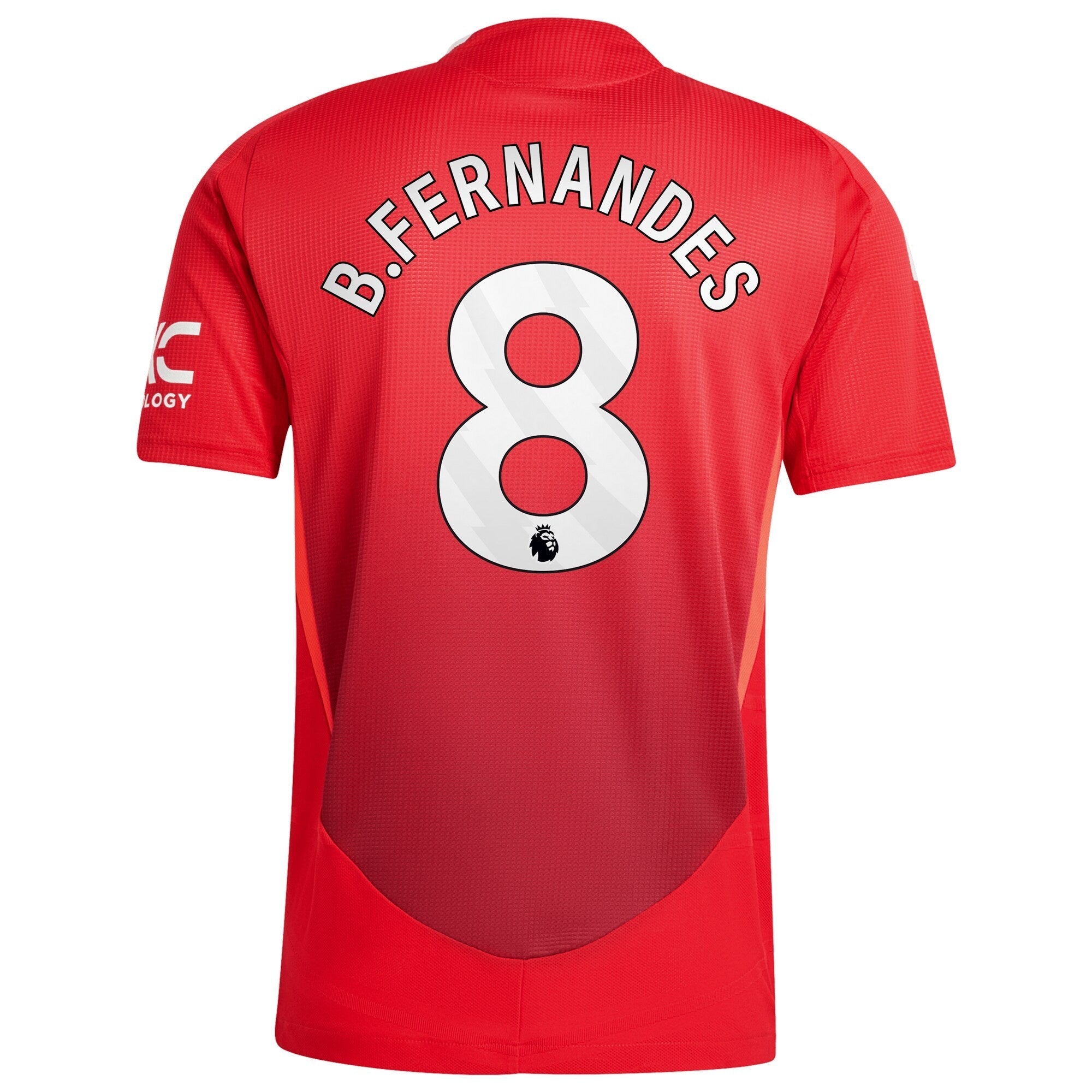 Manchester United  Home Shirt 2024-25 with B.Fernandes 8 printing Soccer Shirt - Red