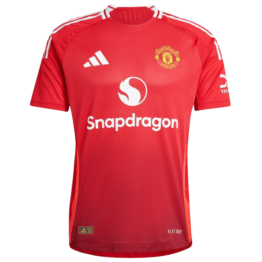 Manchester United  Home Shirt 2024-25 with Højlund 11 printing Soccer Shirt - Red