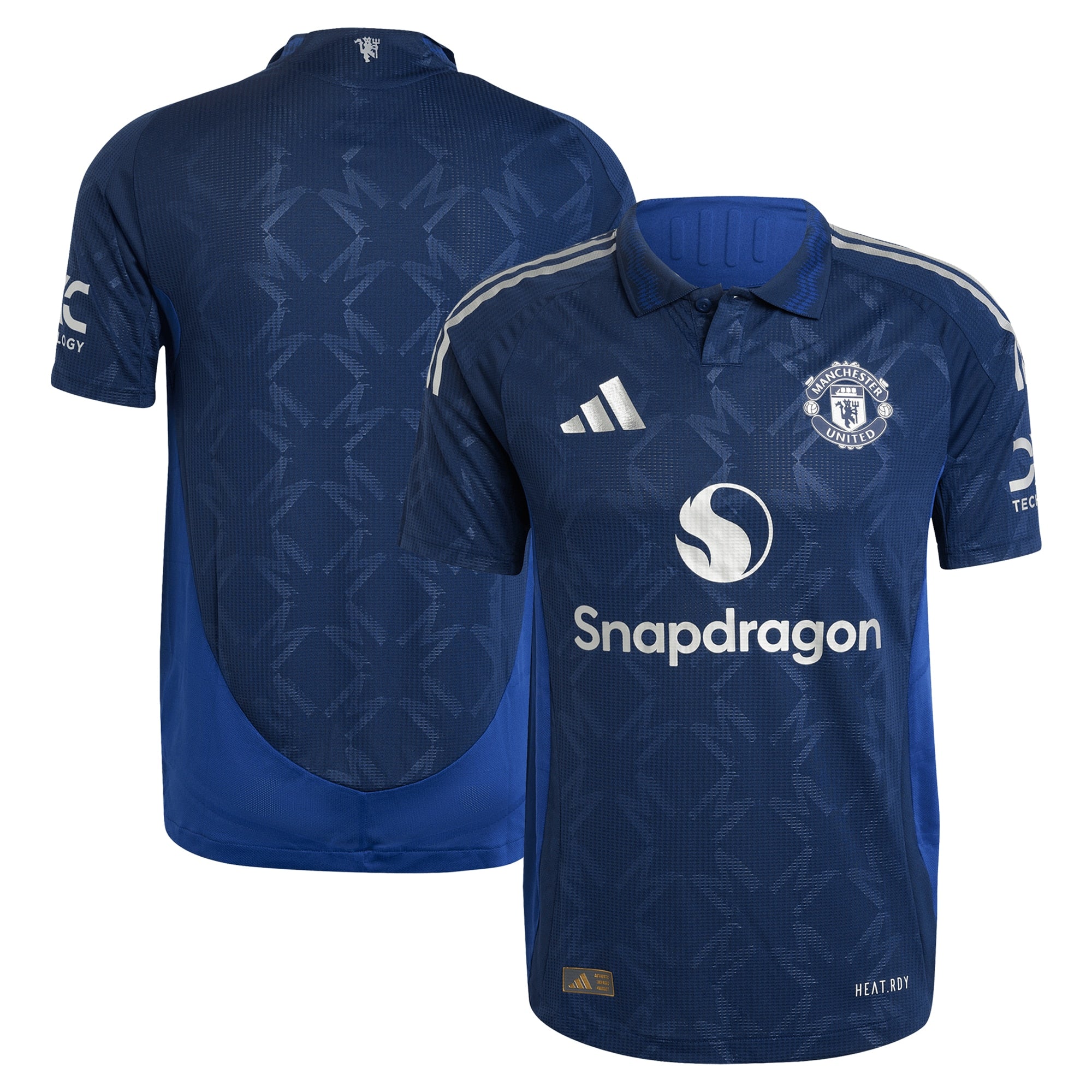Manchester United Away Shirt 2024-25 Custom Soccer Shirt - Blue