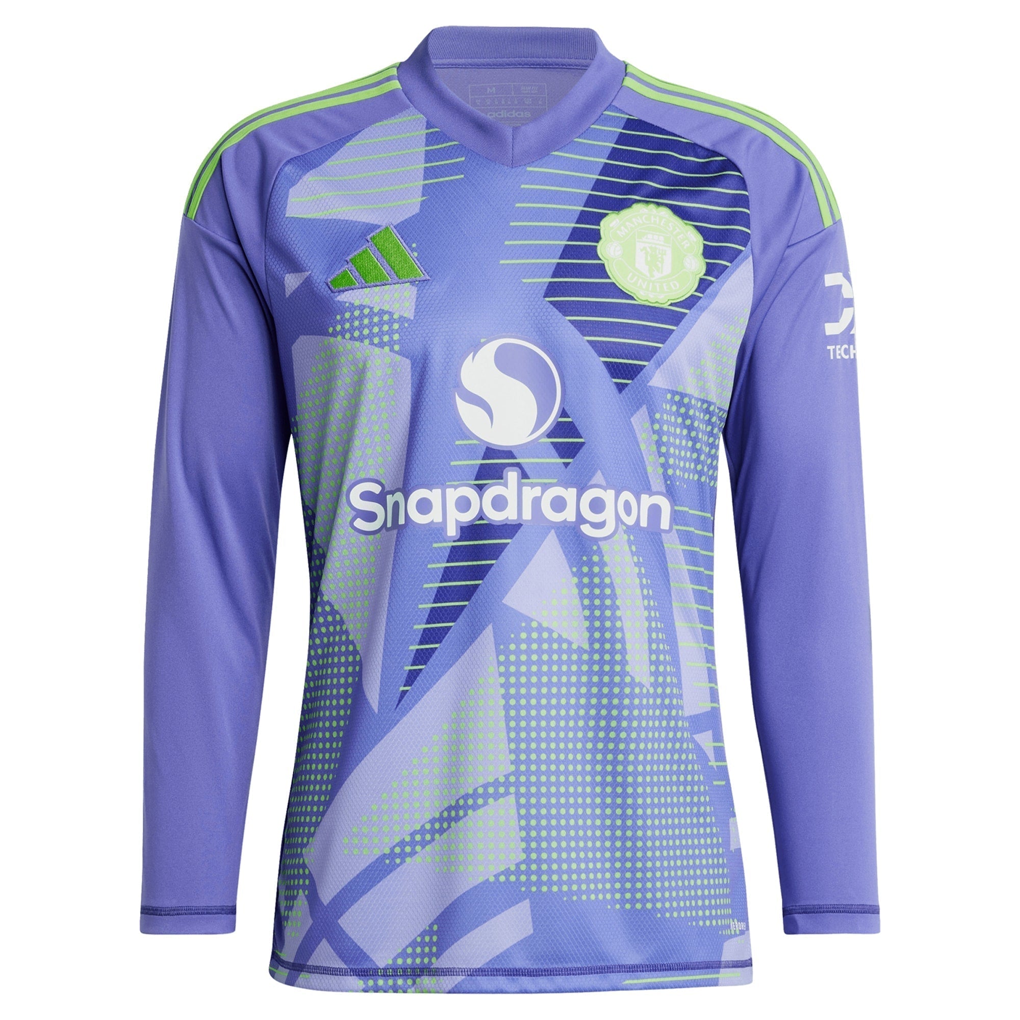 Manchester United Home Goalkeeper Shirt 2024-25 - Long Sleeve Custom Soccer Shirt