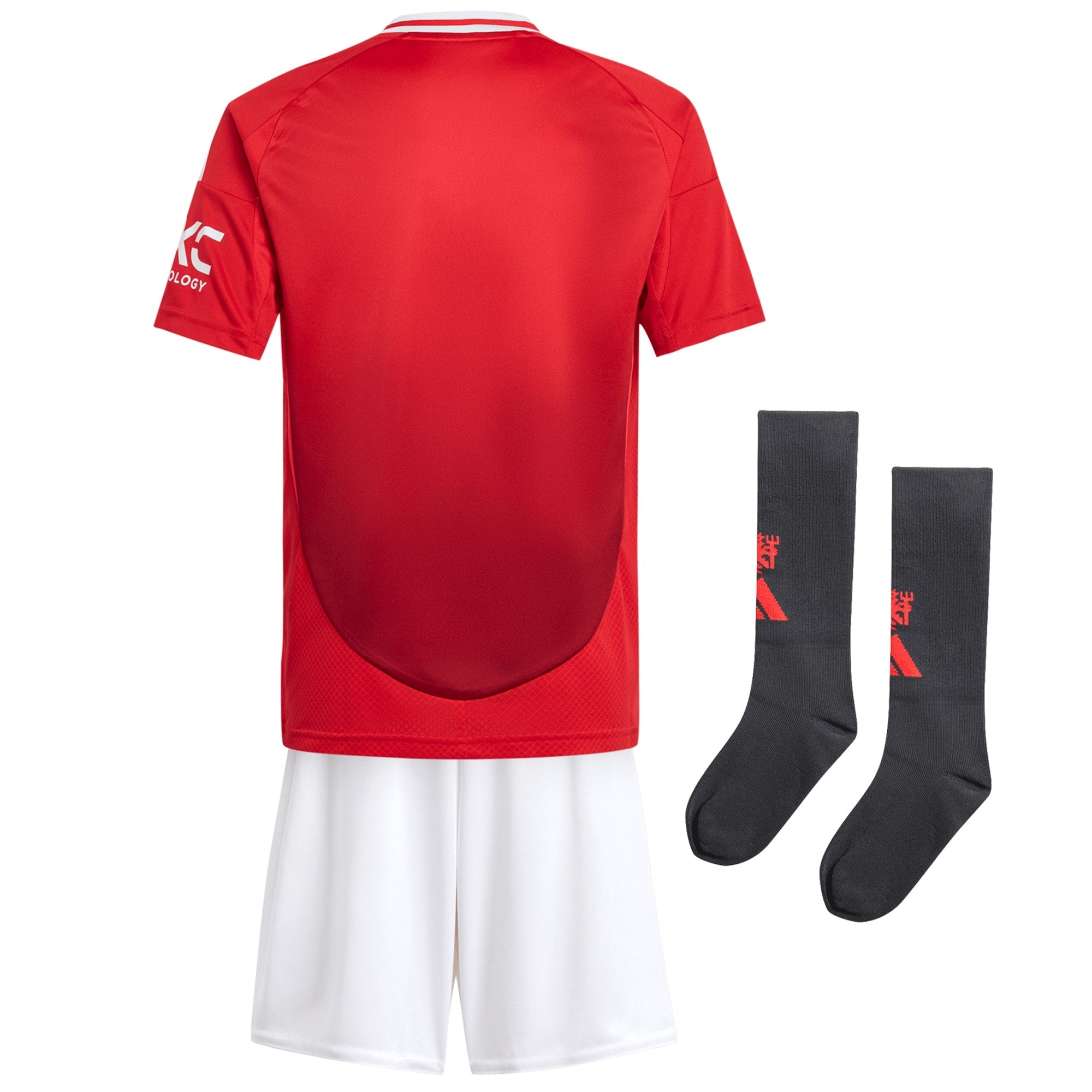 Manchester United  Home Minikit 2024-25 Soccer Shirt Kids - Red