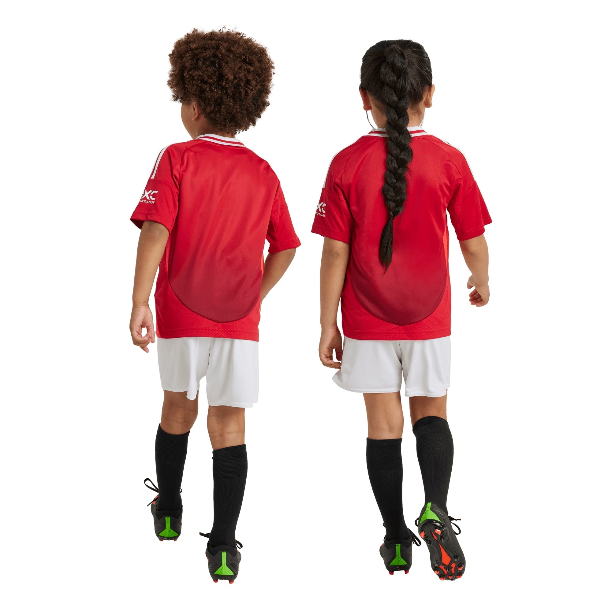 Manchester United  Home Minikit 2024-25 Soccer Shirt Kids - Red