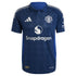 Manchester United EPL Away Shirt 2024-25 with Mainoo 37 printing Soccer Shirt - Blue