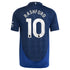 Manchester United EPL Away Shirt 2024-25 with Rashford 10 printing Soccer Shirt - Blue