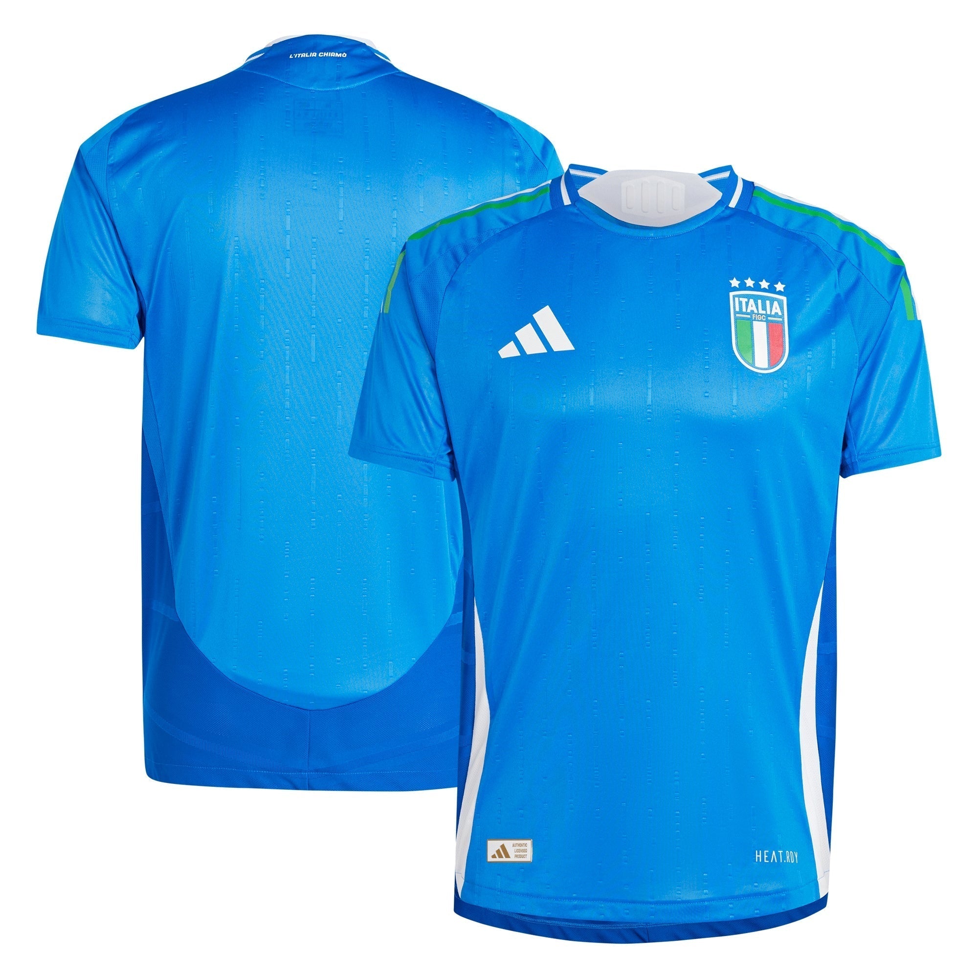 Italy National Team  2024 Home Customized Soccer Shirt - Blue