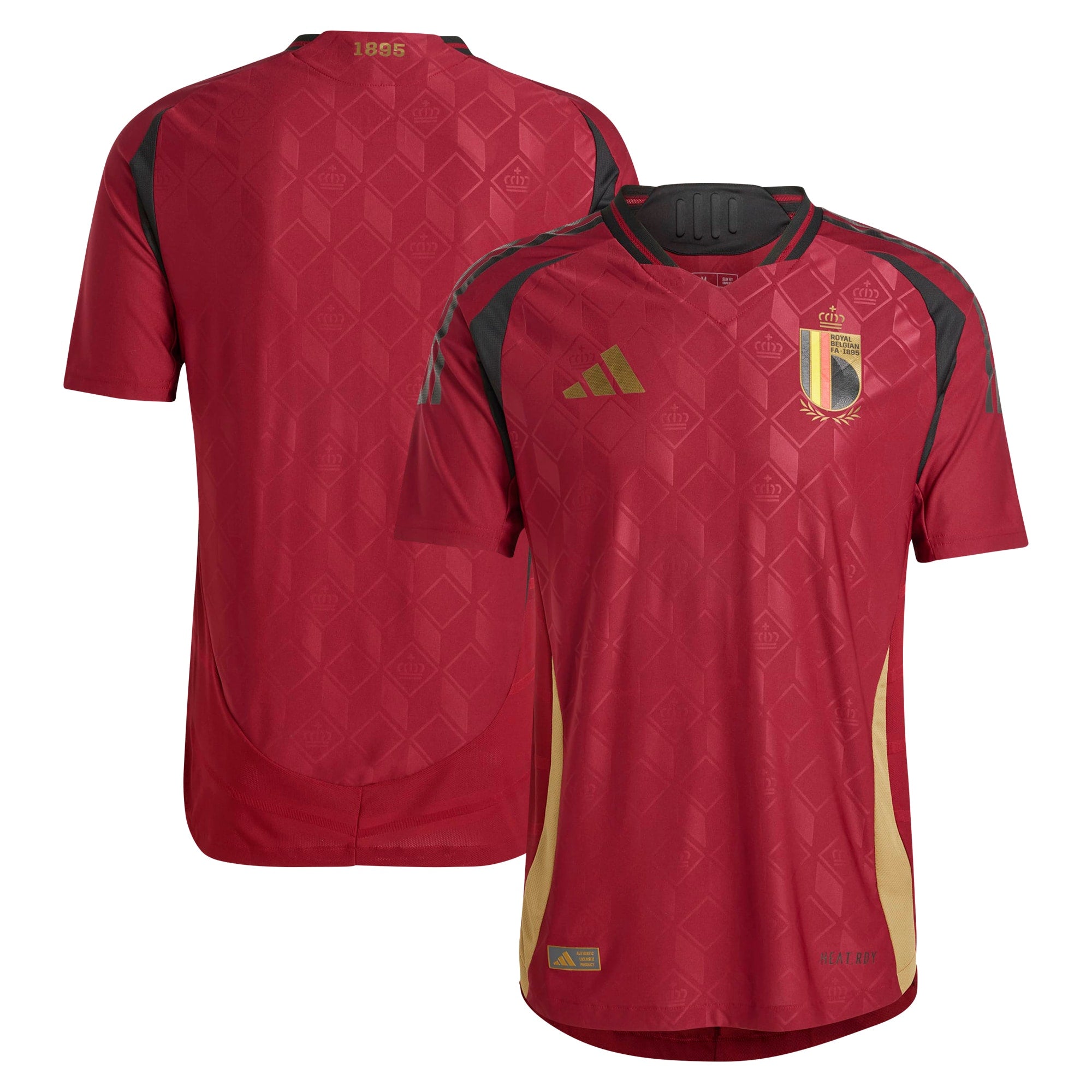Belgium National Team  2024 Home Customized Soccer Shirt - Burgundy