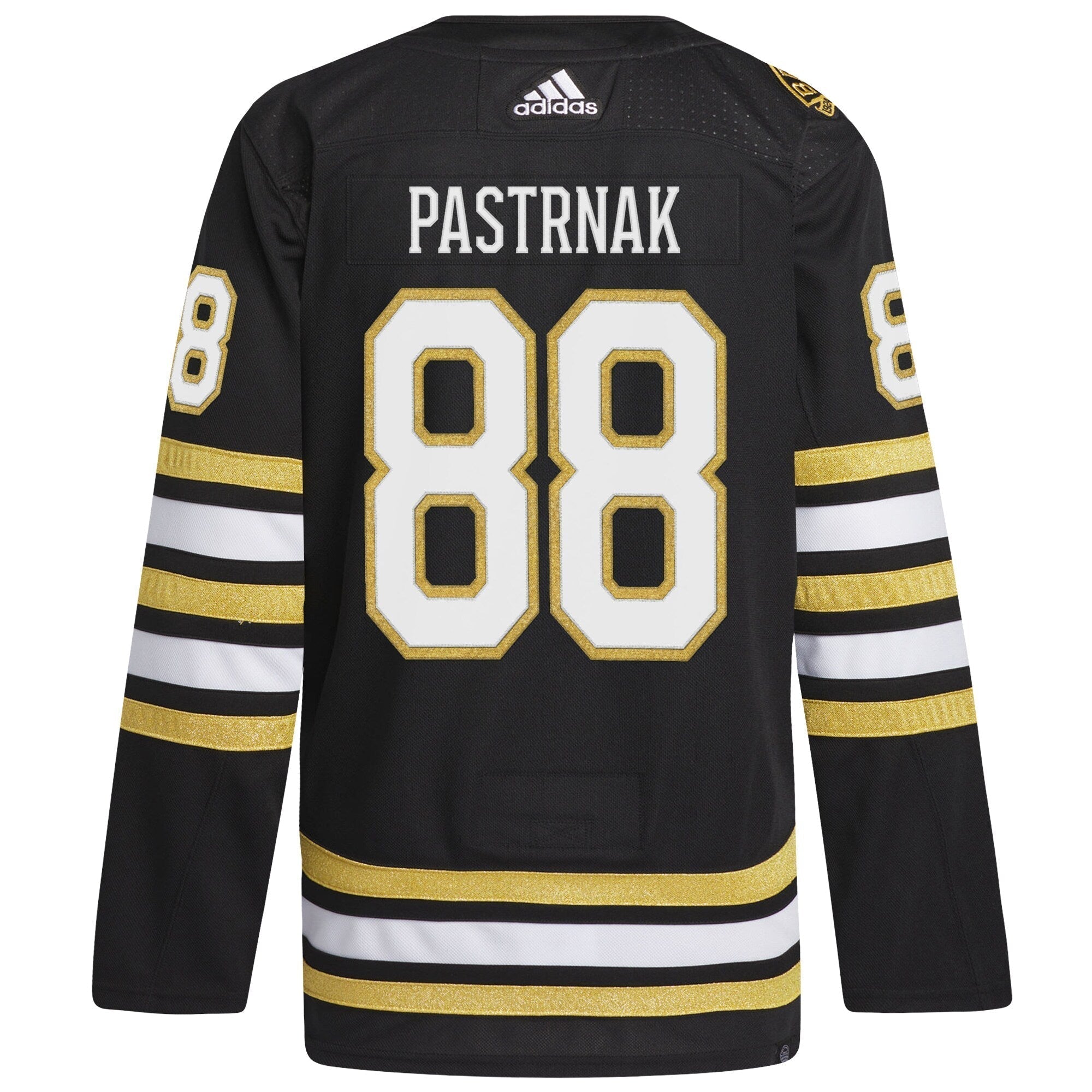 David Pastrnak Boston Bruins  Primegreen 100th Anniversary  Player Shirt - Black