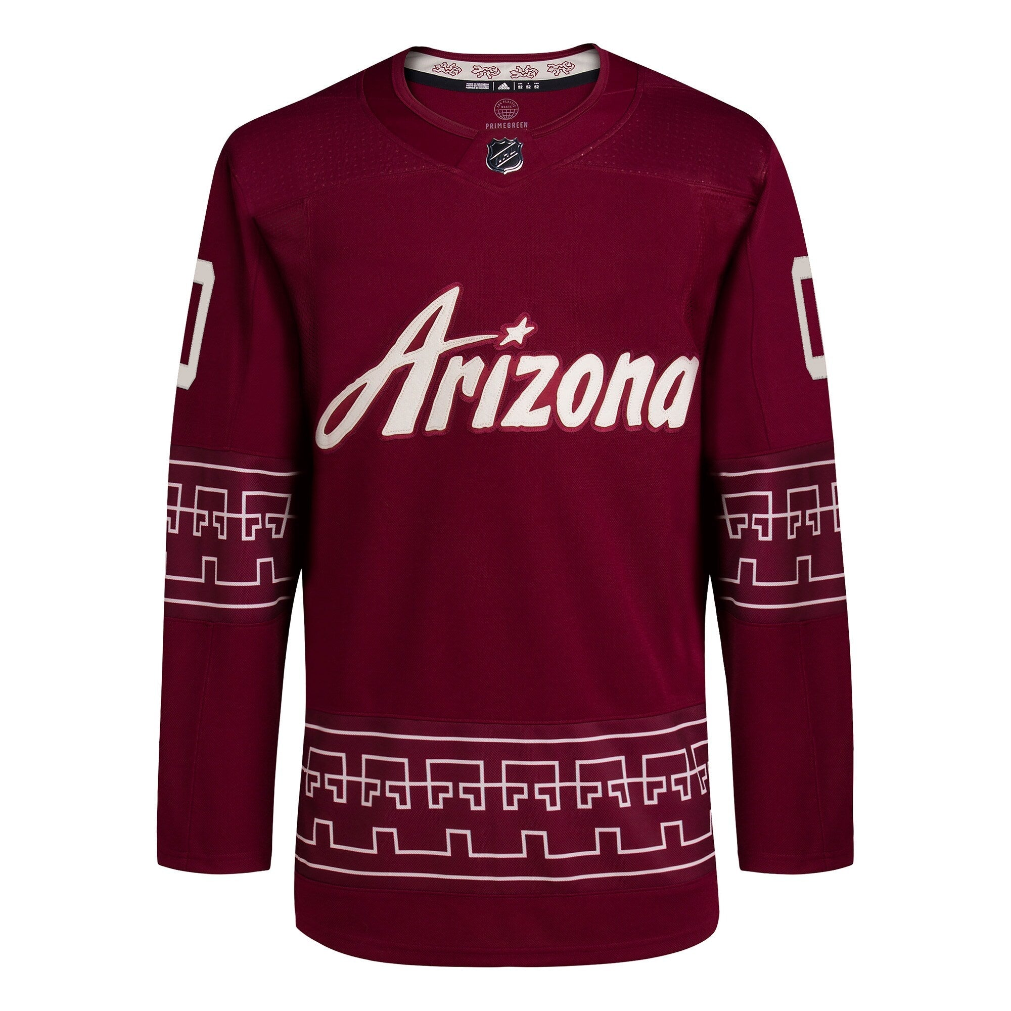 Arizona Coyotes  Alternate Primegreen customized Shirt - Garnet