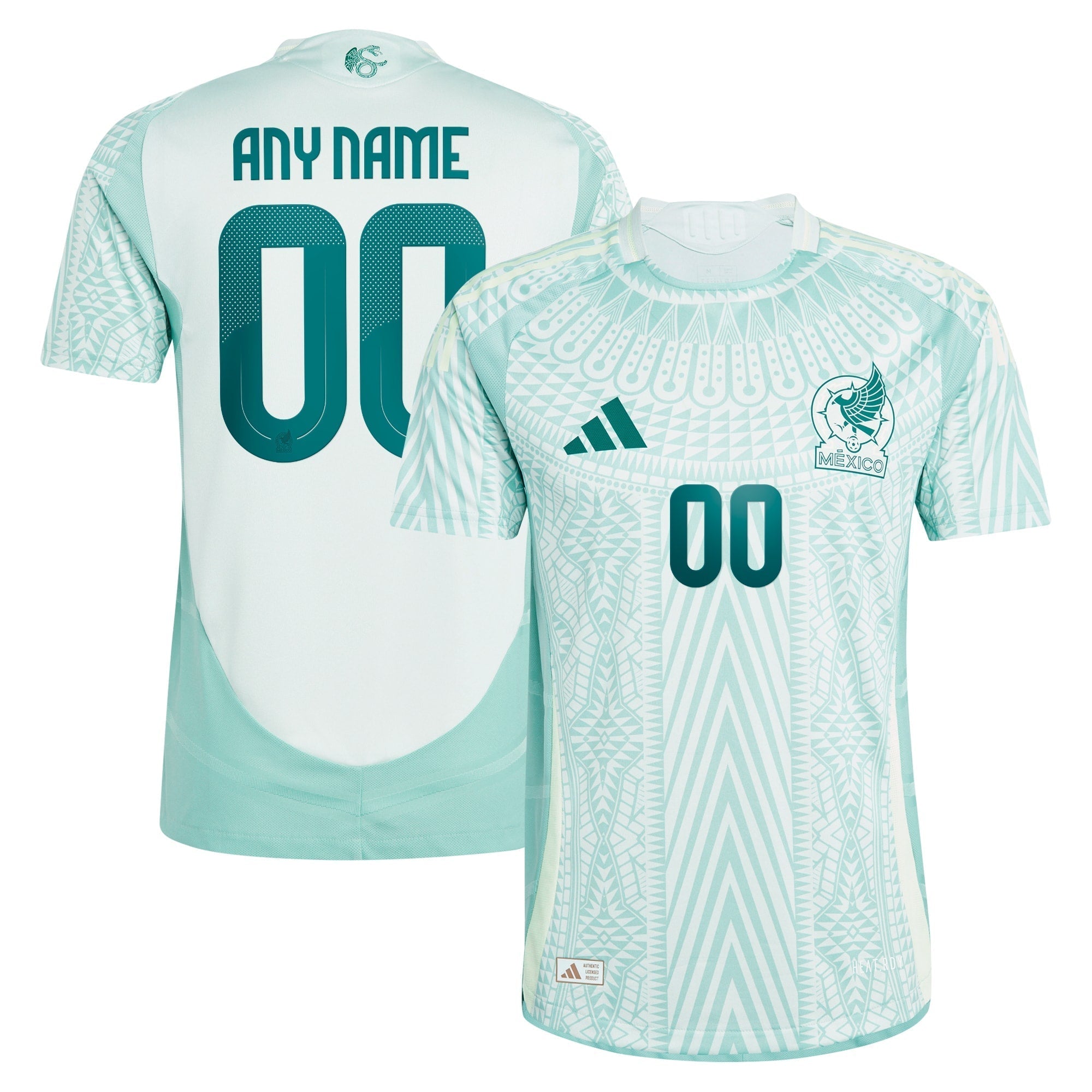 Mexico National Team  2024 Away Customized Soccer Shirt - Green