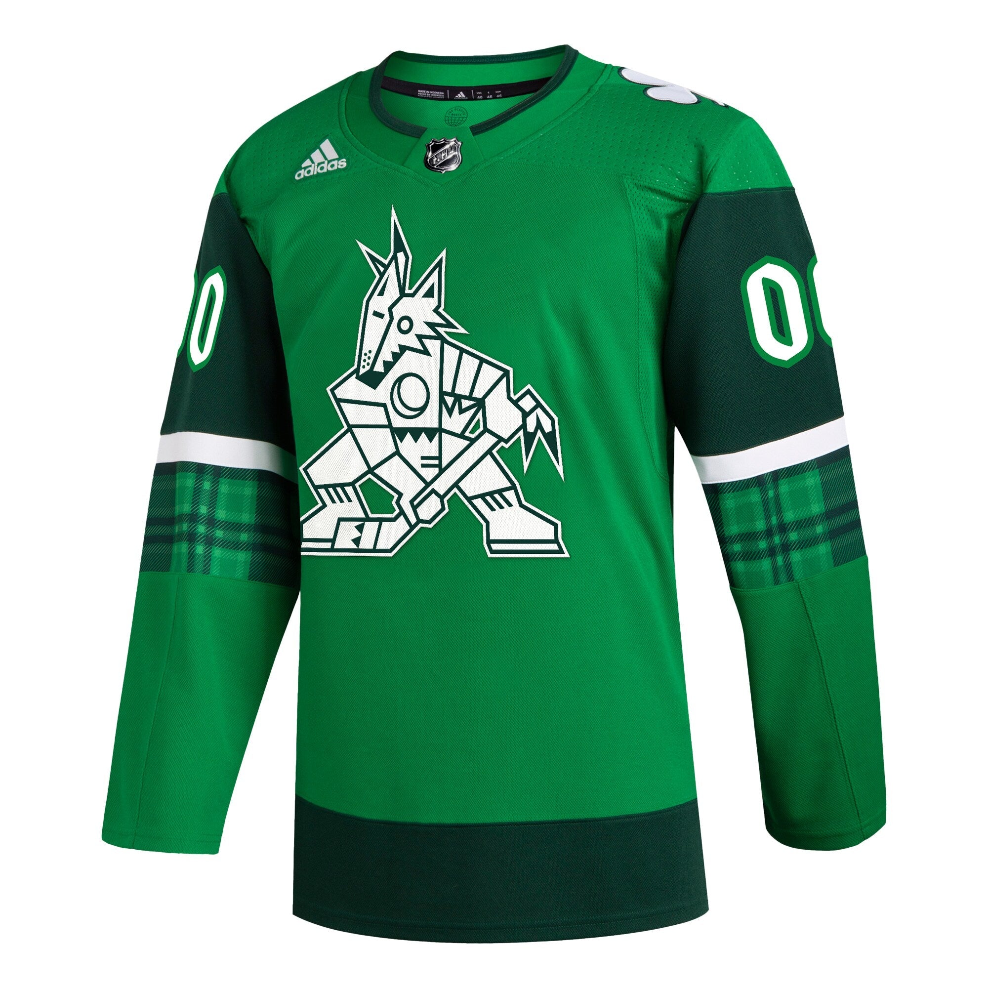 Arizona Coyotes  St. Patrick's Day customized Shirt - Kelly Green