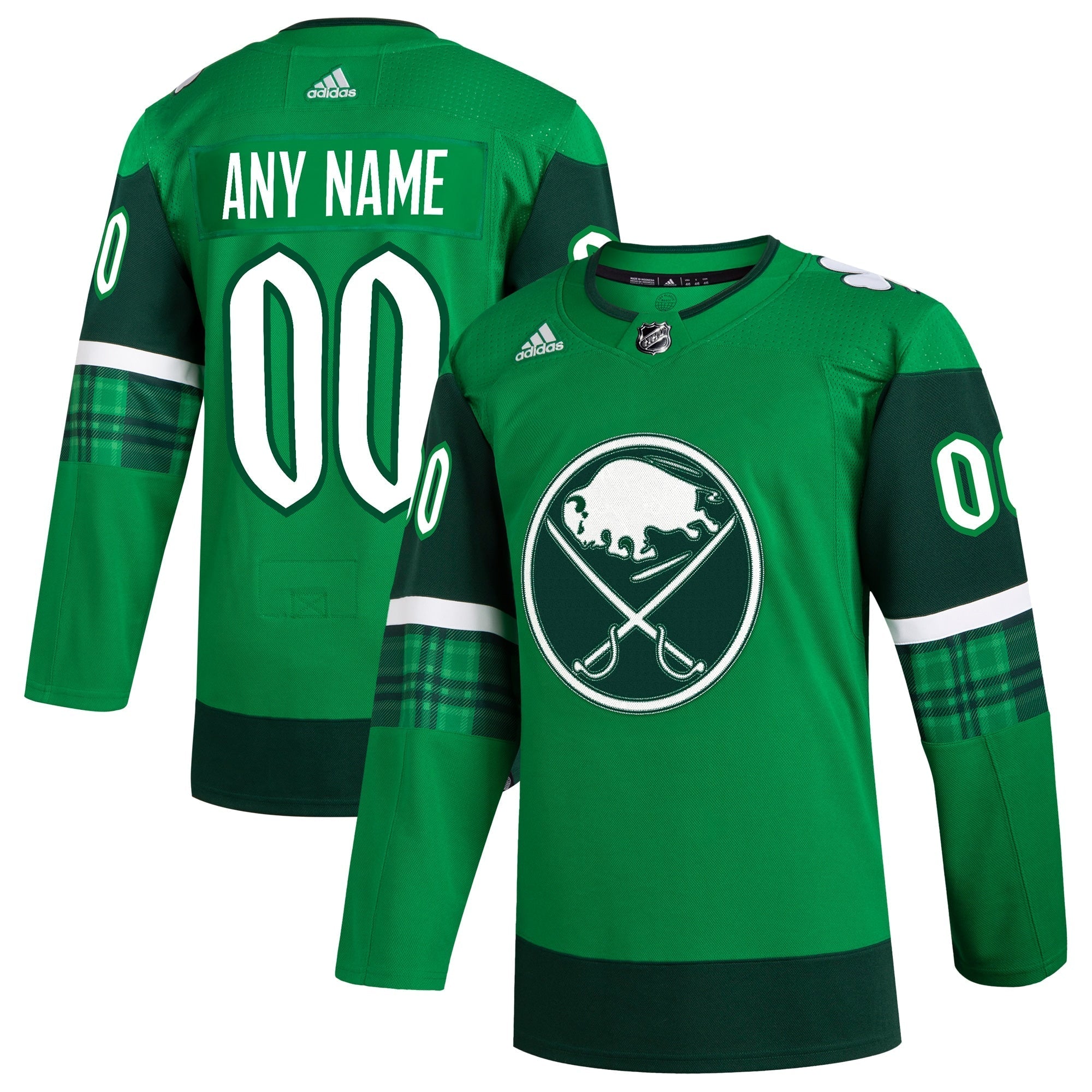 Buffalo Sabres  St. Patrick's Day customized Shirt - Kelly Green
