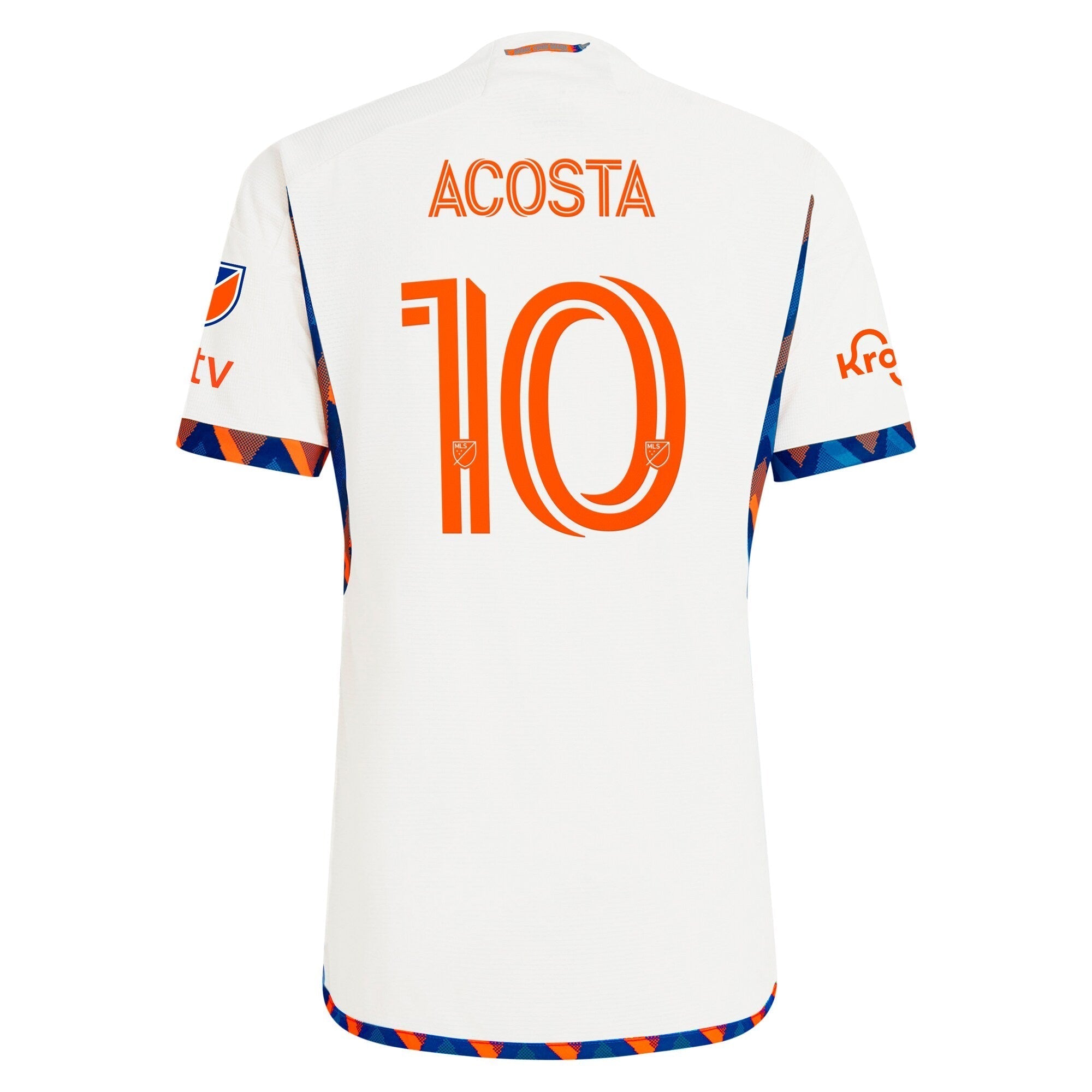 Luciano Acosta FC Cincinnati  2024 River Kit Player Soccer Shirt - White