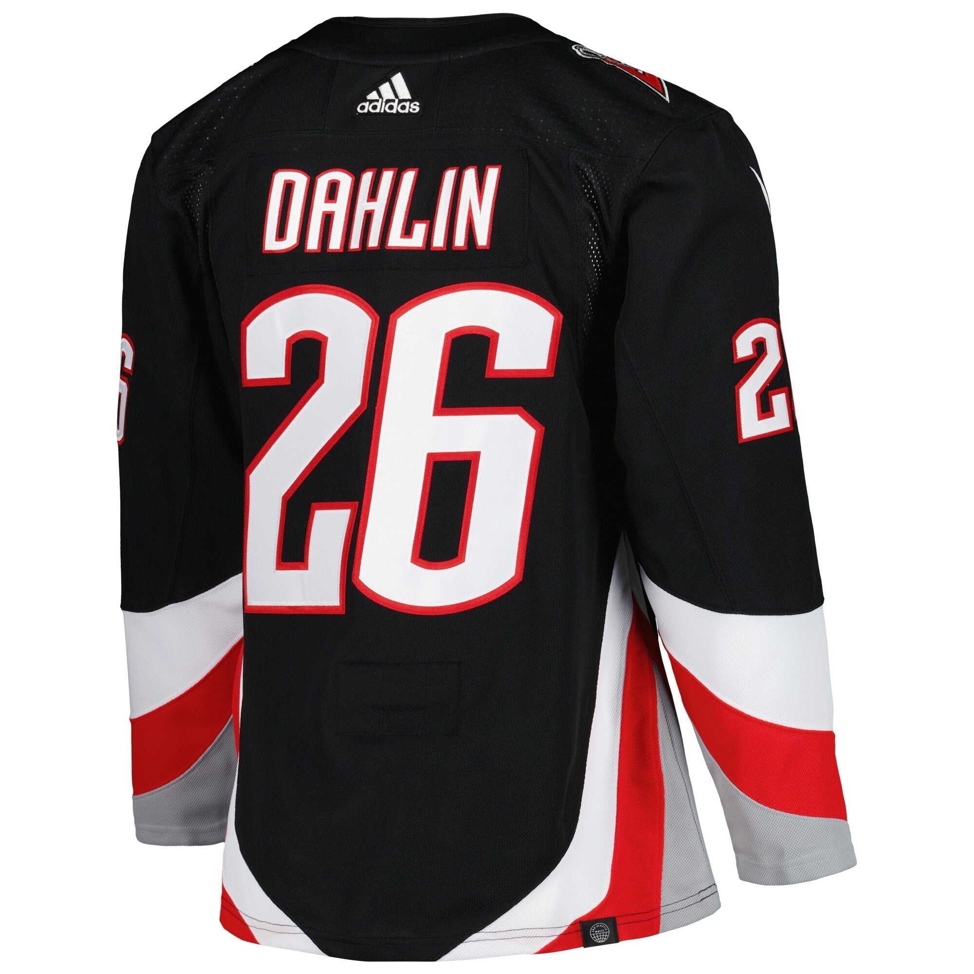 Rasmus Dahlin Buffalo Sabres  Alternate Primegreen Player Shirt - Black