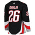 Rasmus Dahlin Buffalo Sabres  Alternate Primegreen Player Shirt - Black