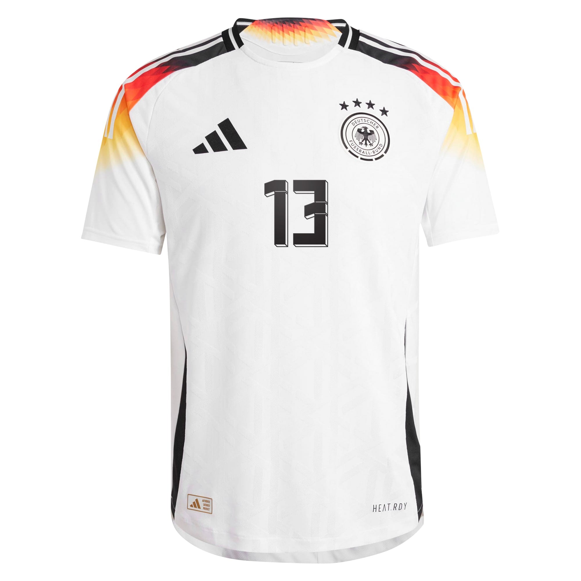 Thomas Muller Germany National Team  2024 Home Soccer Shirt - White