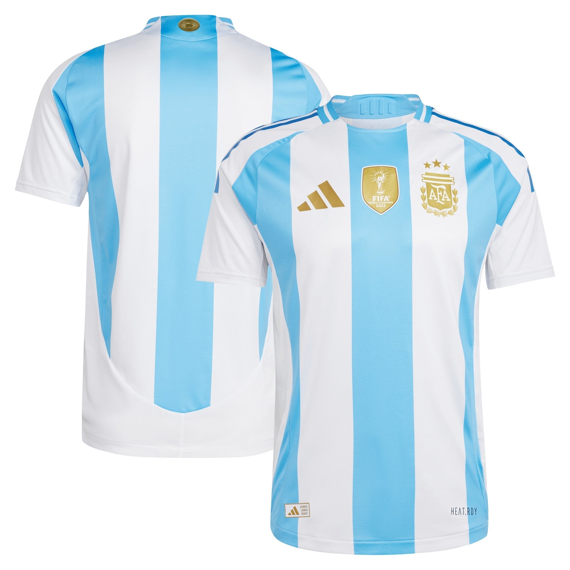 Argentina National Team  2024 Home Customized Soccer Shirt - White