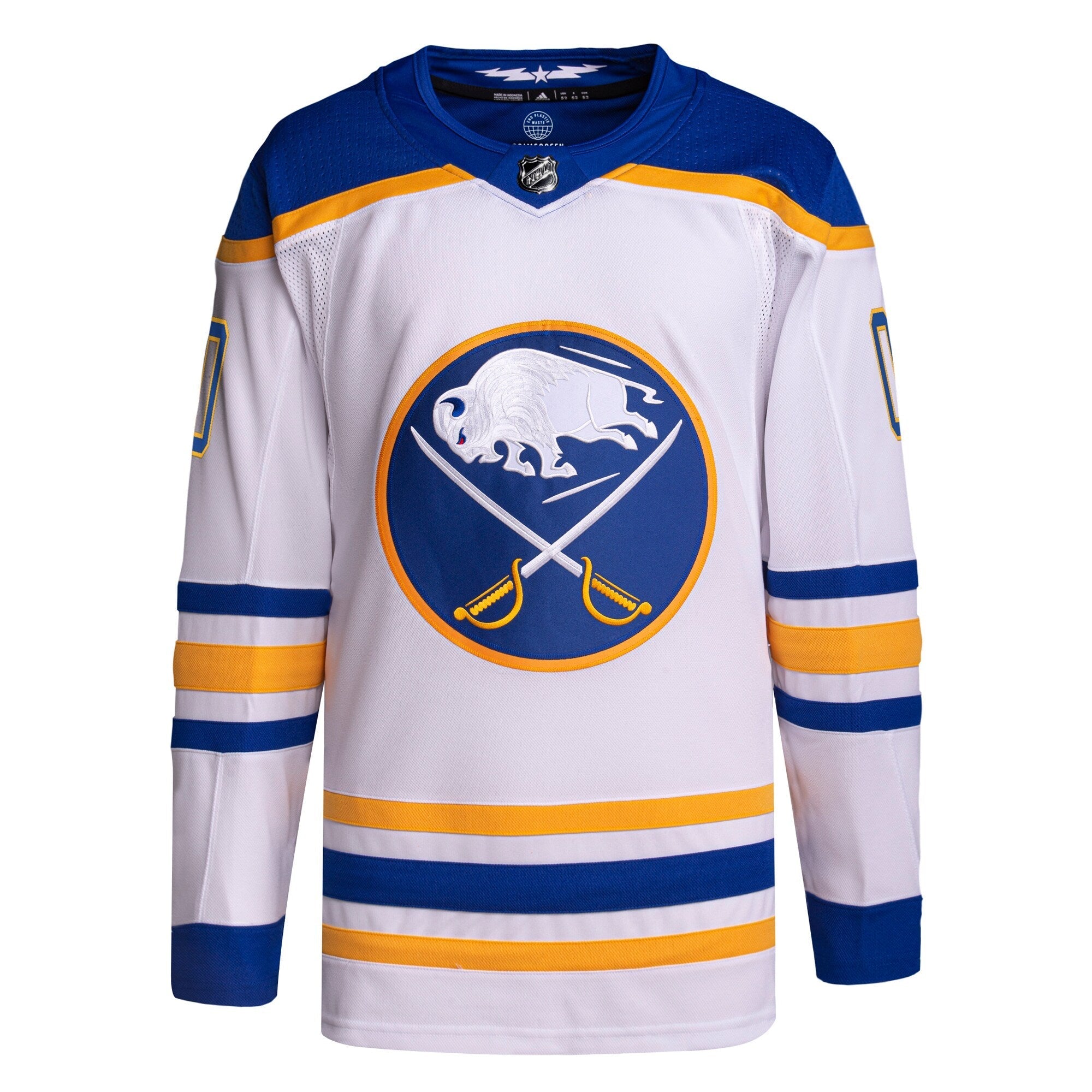Buffalo Sabres  Away Primegreen customized Shirt - White