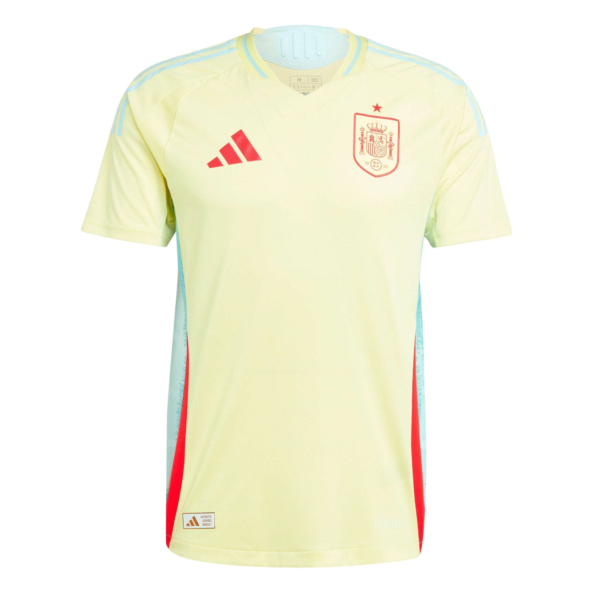 Spain National Team  2024 Away Customized Soccer Shirt - Yellow