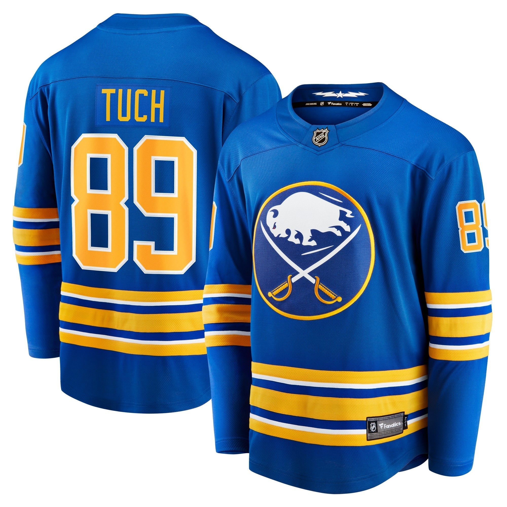 Alex Tuch Buffalo Sabres Fanatics Branded Home Breakaway Player Shirt - Royal