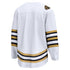 Boston Bruins Fanatics Branded 100th Anniversary Premier Breakaway Shirt - White