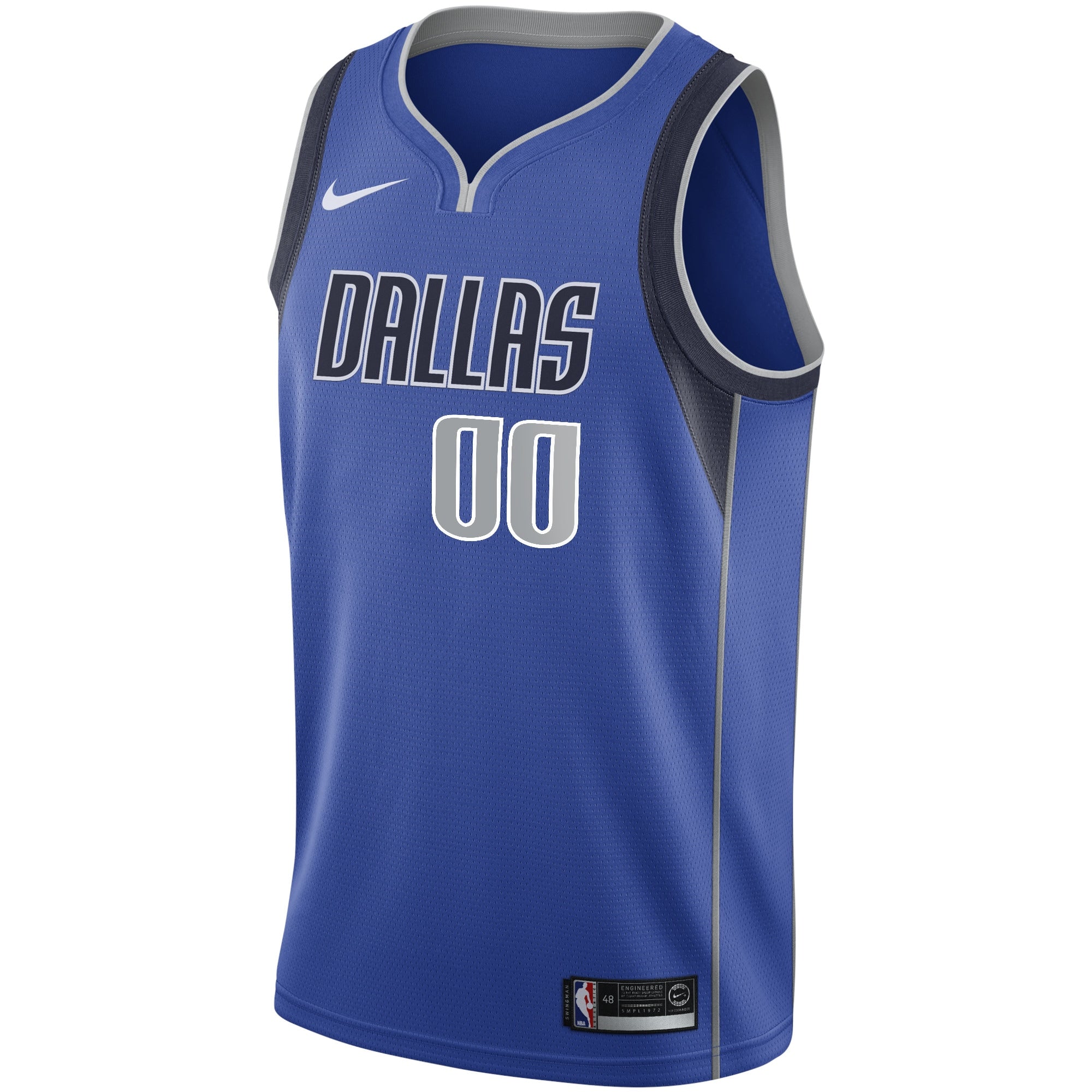 Dallas Mavericks  Swingman customized Shirt Blue - Icon Edition
