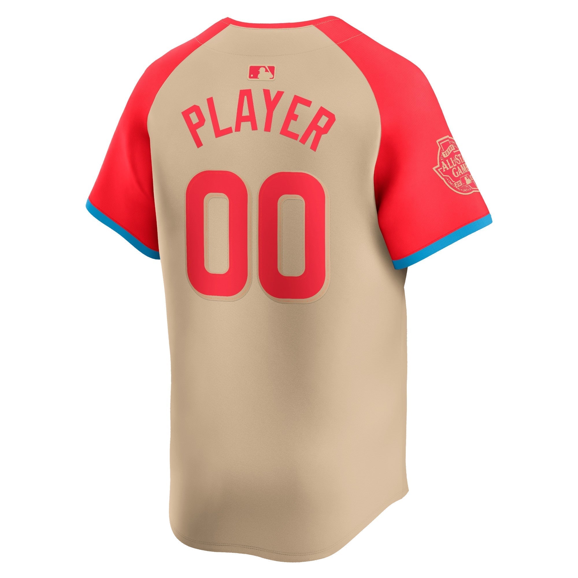 American League  2024 MLB All-Star Game Limited Pick-A-Player customized Shirt - Cream