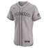 Colorado Rockies  Road 2024 Jackie Robinson Day Elite Shirt - Gray
