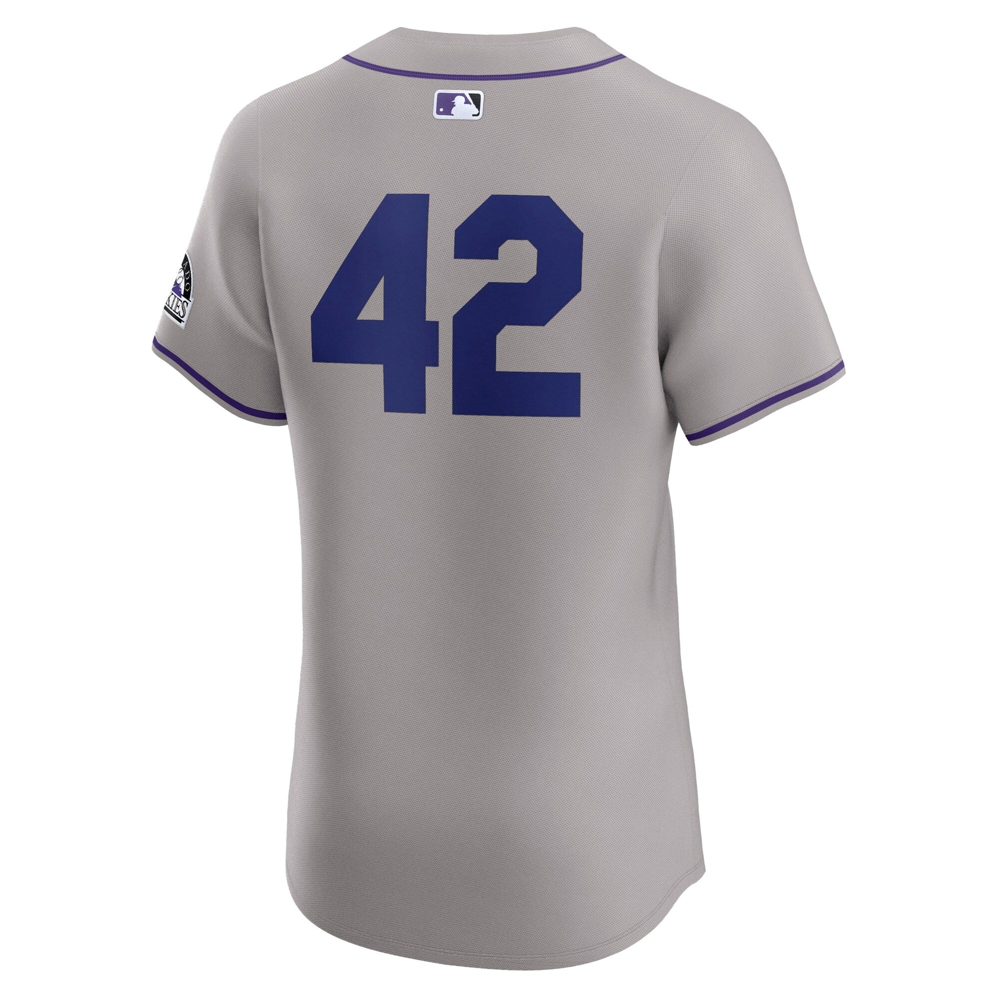 Colorado Rockies  Road 2024 Jackie Robinson Day Elite Shirt - Gray