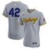 Pittsburgh Pirates  Road 2024 Jackie Robinson Day Elite Shirt - Gray