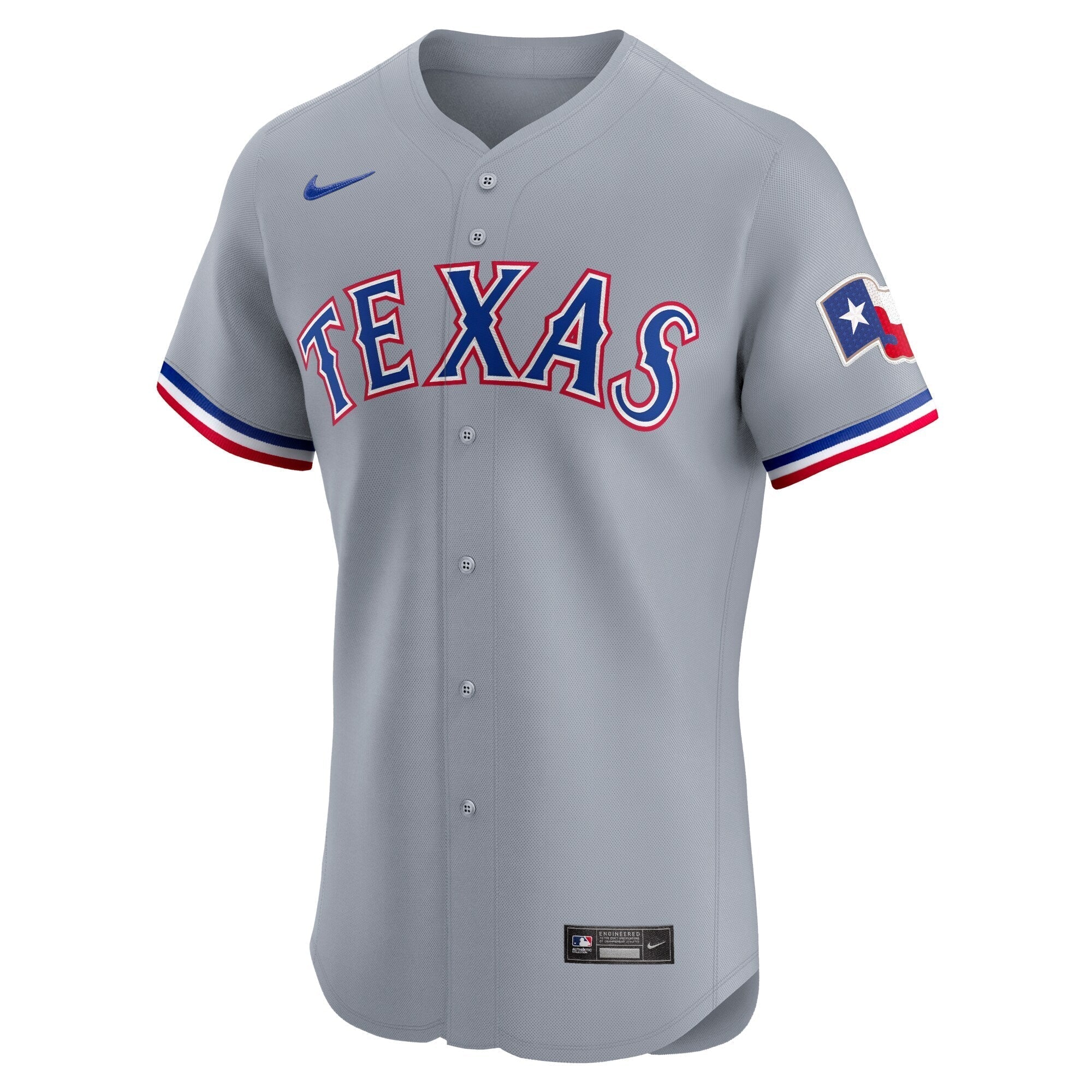 Texas Rangers  Road 2024 Jackie Robinson Day Elite Shirt - Gray