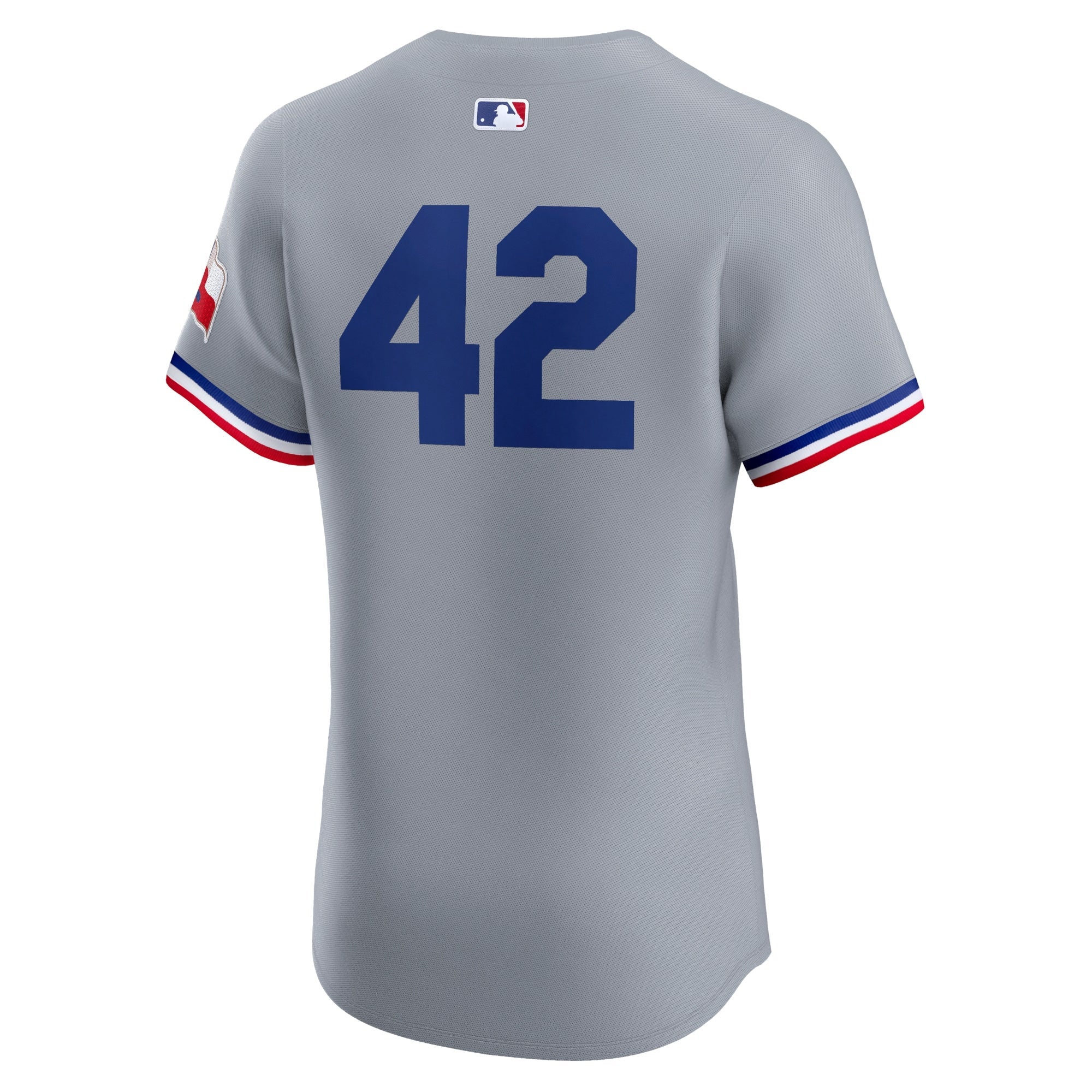 Texas Rangers  Road 2024 Jackie Robinson Day Elite Shirt - Gray