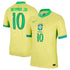 Neymar Jr. Brazil National Team 2024 Home Match Player Soccer Shirt – Yellow