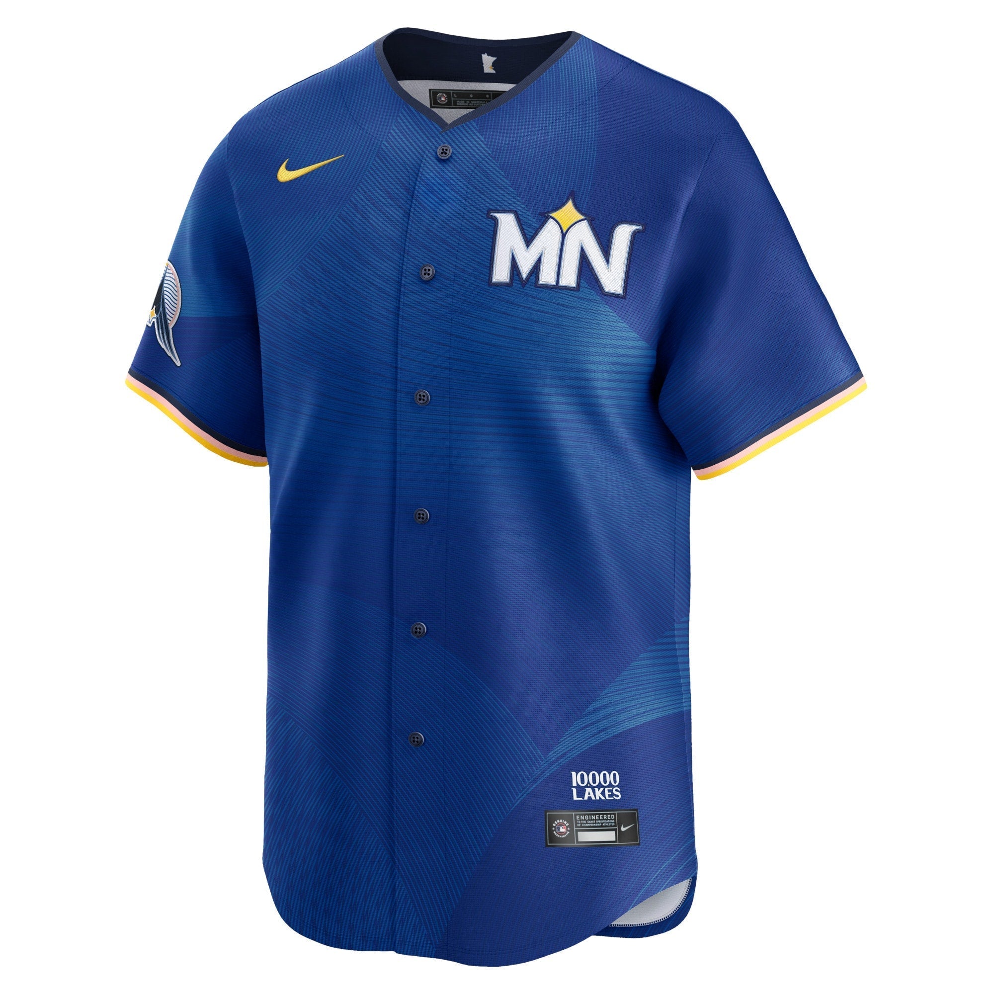 Minnesota Twins 2024 City Connect Limited Customized Soccer Shirt - Royal